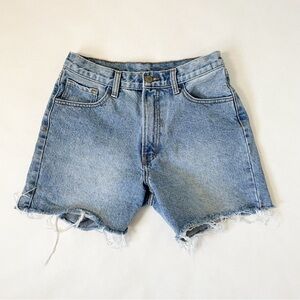 J. Galt Boyfriend Fit Denim Shorts
